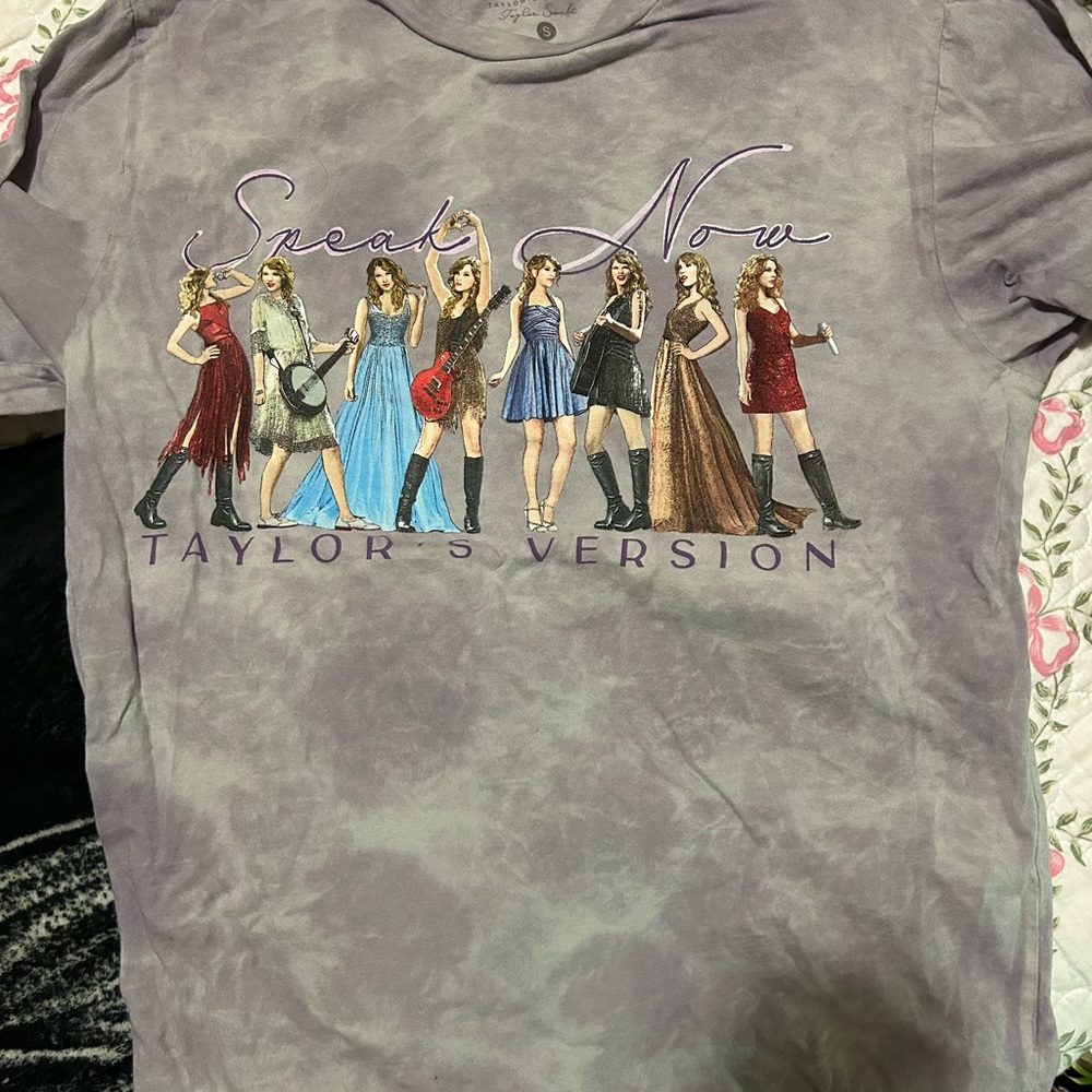 Taylor Swift Pastel Tie-Dye Tee
